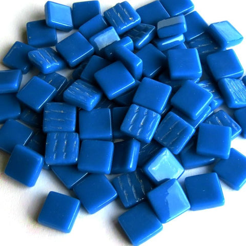 DEEP LAKE BLUE 12mm Recycled Sintered Glass Mosaic Tiles 12mm Recycled Sintered Glass Mosaic Tiles