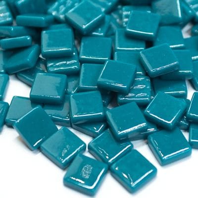 DEEP TEAL 12mm Recycled Sintered Glass Mosaic Tiles 12mm Recycled Sintered Glass Mosaic Tiles