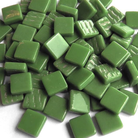 PINE GREEN 12mm Recycled Sintered Glass Mosaic Tiles 12mm Recycled Sintered Glass Mosaic Tiles