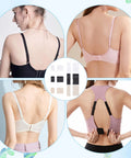 12Pcs Women’s Bra Extenders – 12 Styles, Polyester with Iron Hooks & Loops, Rectangle, Mixed Colors 12Pcs Women’s Bra Extenders – 12 Styles, Polyester with Iron Hooks & Loops, Rectangle, Mixed Colors