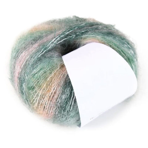 CADET BLUE 2-Ply Mohair Gradient Yarn | Knitting & Crochet Yarn 2-Ply Mohair Gradient Yarn | Knitting & Crochet Yarn