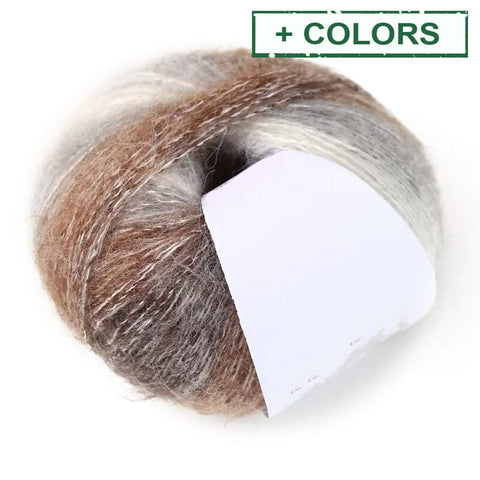 2-Ply Mohair Gradient Yarn | Knitting & Crochet Yarn 2-Ply Mohair Gradient Yarn | Knitting & Crochet Yarn
