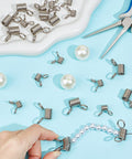 2 Style 304 Stainless Steel Beading Stoppers, Mini Spring Clamps for Beading 2 Style 304 Stainless Steel Beading Stoppers, Mini Spring Clamps for Beading