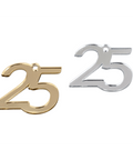 25 New Year Luck BIG Charm made from Acrylic Mirror 6x5cm 25 New Year Luck BIG Charm made from Acrylic Mirror 6x5cm