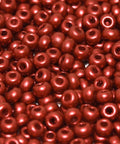 250g Czech Seed Beads 11/0 Lava Red CZECH SEED BEADS 11/0 LAVA RED