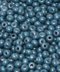 250g Czech Seed Beads 8/0 Chalk White Baby Blue Luster, CSB8-03050-14464 CZECH SEED BEADS 8/0 CHALK WHITE BABY BLUE LUSTER