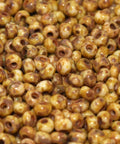 250g Czech seed beads 8/0 Chalk White Dark Travertin 250g Czech seed beads 8/0 Chalk White Dark Travertin