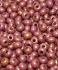 250G CZECH SEED BEADS 8/0 CHALK WHITE RED LUSTER CZECH SEED BEADS 8/0 CHALK WHITE RED LUSTER