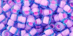 250g TOHO - Round 6/0 : Inside-Color Aqua/Bubble Gum Pink-Lined (TR-06-937-250G) 250g TOHO - Round 6/0 : Inside-Color Aqua/Bubble Gum Pink-Lined (TR-06-937-250G)