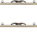 2Pcs Iron Purse Frame Handle – Antique Bronze Bag Frame for Sewing, DIY Handbag 2Pcs Iron Purse Frame Handle – Antique Bronze Bag Frame for Sewing, DIY Handbag