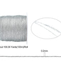 3-Ply Metallic Jewellery-Making Cord – Silver, 0.2mm, 100m Silver 3-Ply Metallic Cord 0.2mm, 100m | BalzarCrafts