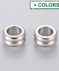 304 Stainless Steel Beads, Grooved Beads, 10mm 304 Stainless Steel Beads, Grooved Beads, 10mm