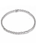 304 Stainless Steel Cable Chain Anklets (25cm) 304 Stainless Steel Cable Chain Anklets (25cm)