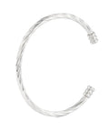 Stainless Steel 304 Stainless Steel Cable Wire Open Bangle 304 Stainless Steel Cable Wire Open Bangle