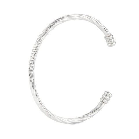 Stainless Steel 304 Stainless Steel Cable Wire Open Bangle 304 Stainless Steel Cable Wire Open Bangle