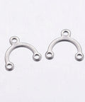 304 Stainless Steel Chandelier Component Links, 9mm 304 Stainless Steel Chandelier Component Links, 9mm 