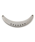 STAINLESS STEEL 304 Stainless Steel Chandelier Component Links, Laser Cut, Crescent Moon, 23.5x9.5mm 304 Stainless Steel Chandelier Component Links, Laser Cut, Crescent Moon, 23.5x9.5mm