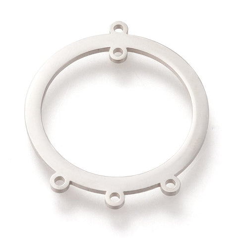 STAINLESS STEEL 304 Stainless Steel Chandelier Components Links, 33x28x1mm 304 Stainless Steel Chandelier Components Links, 33x28x1mm