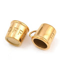 304 Stainless Steel Coffee Cup Pendant – Real 18K Gold IP Plated 304 Stainless Steel Coffee Cup Pendant – Real 18K Gold IP Plated