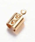 304 Stainless Steel Cord Ending Golden 304 Stainless Steel Cord Ending Golden