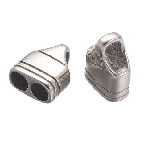 304 Stainless Steel Cord Ends, End Caps, For Leather Cord Bracelets Rope Keychain Making, Antique Silver, 13x11x6mm, Hole: 4x5mm, 304 Stainless Steel Cord Ends, End Caps, For Leather Cord Bracelets Rope Keychain Making, Antique Silver, 13x11x6mm, Hole: 4x5mm,