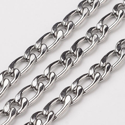 304 Stainless Steel Cuban Link Chain – Tarnish Resistant Chunky Curb Chain 304 Stainless Steel Cuban Link Chain – Tarnish Resistant Chunky Curb Chain