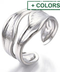 304 Stainless Steel Cuff Ring, 18mm 304 Stainless Steel Cuff Ring, 18mm