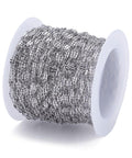 304 Stainless Steel Dapped Cable Chain – Tarnish Resistant Decorative Chain 304 Stainless Steel Dapped Cable Chain – Tarnish Resistant Decorative Chain