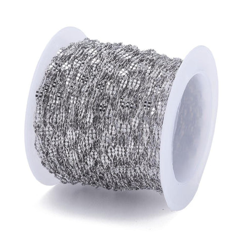 304 Stainless Steel Dapped Cable Chain – Tarnish Resistant Decorative Chain 304 Stainless Steel Dapped Cable Chain – Tarnish Resistant Decorative Chain