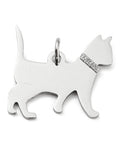 CAT STYLE 2 304 Stainless Steel Dog or Cat Stamping / Laser Engravable Pendant Tags 304 Stainless Steel Dog or Cat Stamping / Laser Engravable Pendant Tags