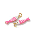 HOT PINK 304 Stainless Steel Enamel Fish Charms, Ion Plated, 18.5x4.5mm 304 Stainless Steel Enamel Fish Charms – Ion Plated, 18.5x4.5mm | Ocean-Themed Jewelry Findings