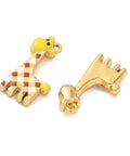 304 Stainless Steel Enamel Giraffe Pendant – 18K Gold Plated 304 Stainless Steel Enamel Giraffe Pendant – 18K Gold Plated