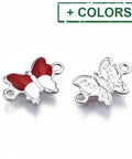 304 Stainless Steel Enamel Links Butterfly 304 Stainless Steel Enamel Links Butterfly