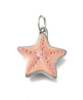 304 Stainless Steel Enamel Starfish Pendant Charm – 18x17mm Stainless Steel Enamel Starfish Pendant | BalzarCrafts