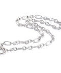STAINLESS STEEL COLOR 304 Stainless Steel Figaro Chain Necklaces, with Toggle Clasps, 52.3cm 304 Stainless Steel Figaro Chain Necklaces, with Toggle Clasps, 52.3cm