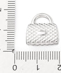 304 Stainless Steel Handbag Pendant Charm 16x15mm Stainless Steel Handbag Pendant Charm | BalzarCrafts
