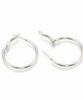 304 Stainless Steel Hoop Earrings, 40mm 304 Stainless Steel Hoop Earrings, 40mm