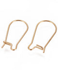 ION GOLD PLATED 304 Stainless Steel Hoop Earrings Findings , Size: about 10mm wide, 20mm long 304 Stainless Steel Hoop Earrings Findings Kidney Ear Wires, Gunmetal Size: about 10mm wide, 20mm long, 0.7mm thick.