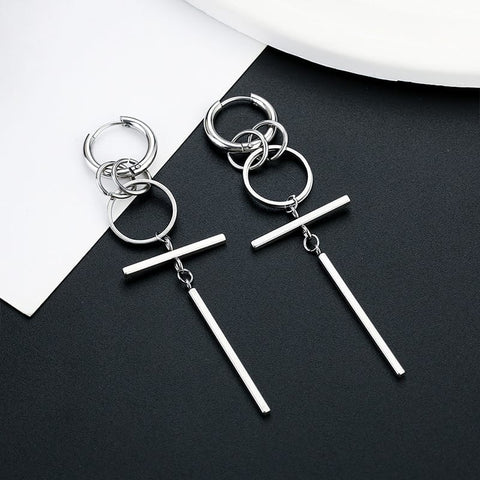 304 Stainless Steel Hoop Earrings – Large Ring Earrings, 85mm 304 Stainless Steel Hoop Earrings – Large Ring Earrings, 85mm