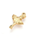 304 Stainless Steel (IP) Ballerina Charms, 18K Gold Plated, 19x13mm 304 Stainless Steel (IP) Ballerina Charms, 18K Gold Plated, 19x13mm