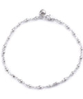 304 Stainless Steel Link Chain Anklet, Heart 304 Stainless Steel Link Chain Anklet, Heart