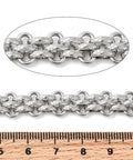 304 Stainless Steel Mesh Chain – 10mm Unwelded Jewellery Chain 304 Stainless Steel Mesh Chain – 10mm Unwelded Jewellery Chain