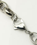 304 Stainless Steel Necklace, Stainless Steel Color, 51cm 304 Stainless Steel Necklace, Stainless Steel Color, 51cm