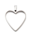 304 Stainless Steel Open Back Bezel Pendants, For DIY UV Resin, Epoxy Resin, 31x33mm 304 Stainless Steel Open Back Bezel Pendants, For DIY UV Resin, Epoxy Resin, 31x33mm