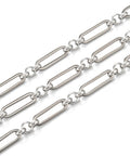 304 Stainless Steel Paperclip Link Chain – Tarnish Resistant Chain 304 Stainless Steel Paperclip Link Chain – Tarnish Resistant Chain