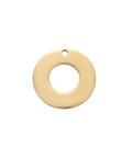 GOLDEN 304 Stainless Steel Pendants, Blank Stamping Tags, Circle Ring, 30mm 304 Stainless Steel Pendants, Blank Stamping Tags, Circle Ring, 30mm
