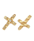 304 Stainless Steel Rhinestone Pendants, Ion Plated, Cross Charms, Crystal 304 Stainless Steel Rhinestone Pendants, Ion Plated, Cross Charms, Crystal