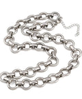 STAINLESS STEEL 304 Stainless Steel Ring-Link Chain Necklace – Gold, 13mm, 45cm 304 Stainless Steel Ring-Link Chain Necklace – Gold, 13mm, 45cm