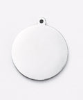 304 Stainless Steel Round Stamping Blank Tag Charms, 17x15mm 304 Stainless Steel Stamping Blank Tag Charms 17x15mm | BalzarCrafts