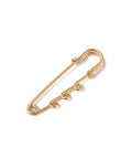 ION GOLD PLATED 304 Stainless Steel Safety Pins Brooch Findings 304 Stainless Steel Safety Pins Brooch Findings